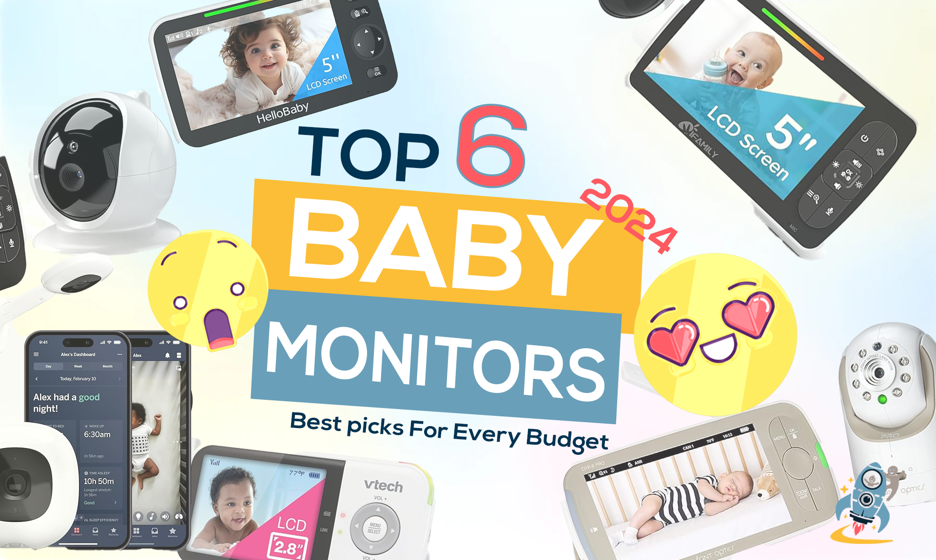 Breathing Smart Baby Best Baby Monitor Brand Nannies' Favorite